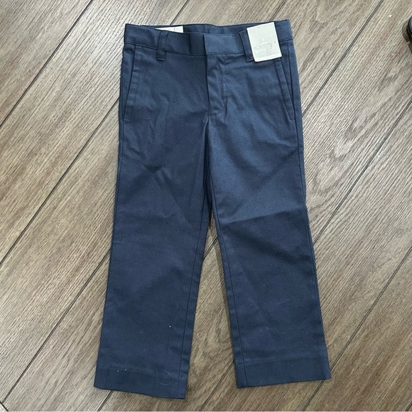 Nordstrom toddler navy dress pants side 3 toddler - Picture 2 of 12